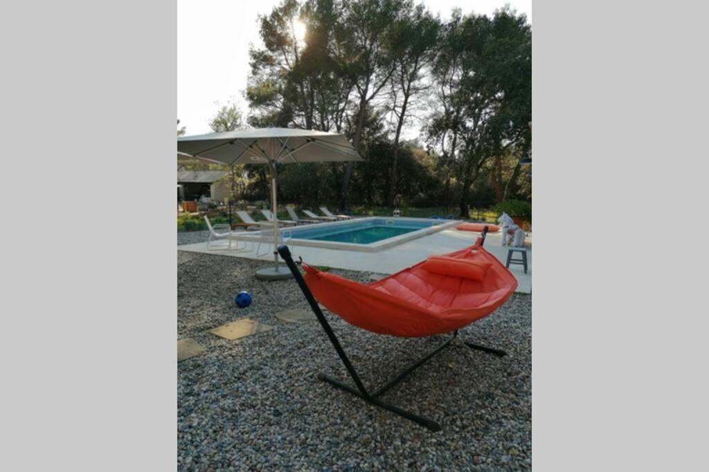 فيلا Gite Dans Les Pins Avec Piscine مازان المظهر الخارجي الصورة