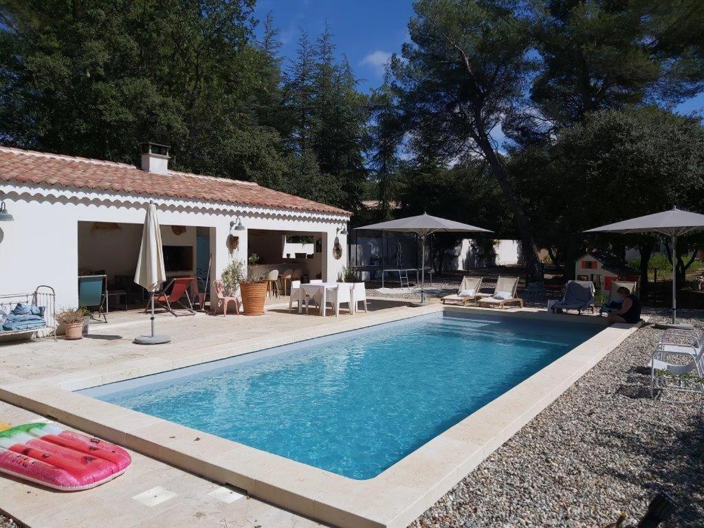 فيلا Gite Dans Les Pins Avec Piscine مازان المظهر الخارجي الصورة
